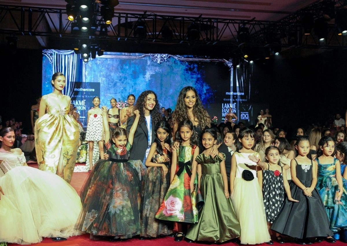 Gauri & Nainika X Mothercare Shine at Lakmē Fashion Week