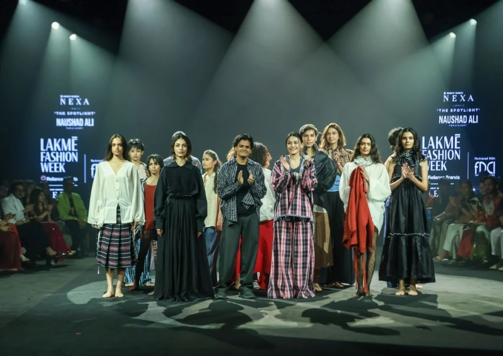 The Tenth Edition of “Nexa presents the spotlight” displayed the collections of three creative designers at lakmē fashion week in partnership with FDCI