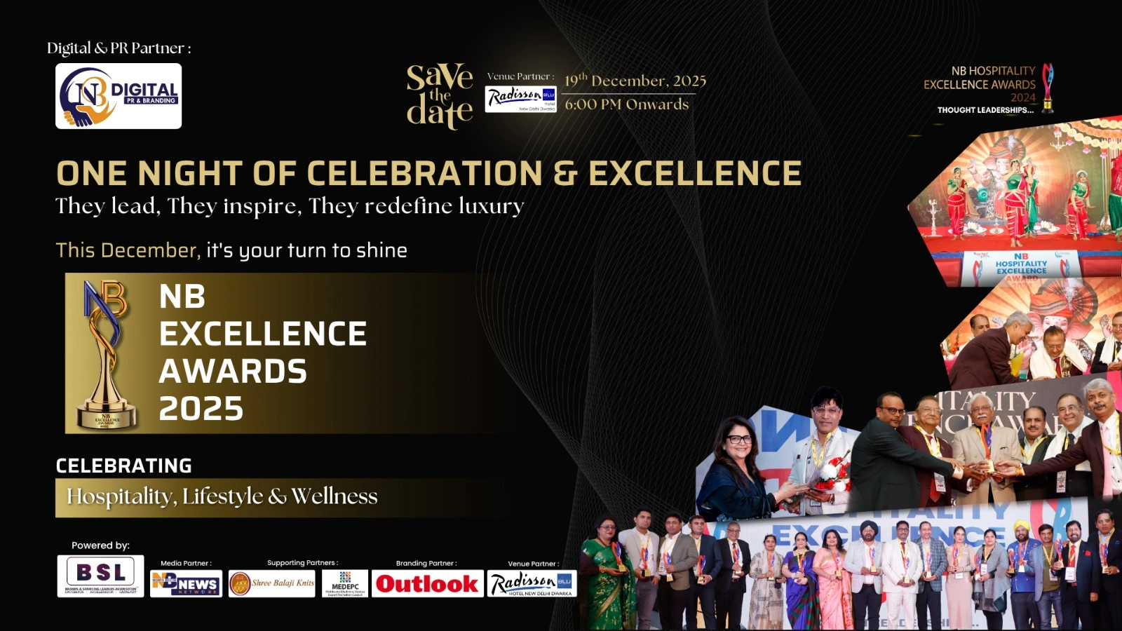 NB Excellence Awards 2025: Honouring Brilliance in Hospitality, Lifestyle, and Wellness