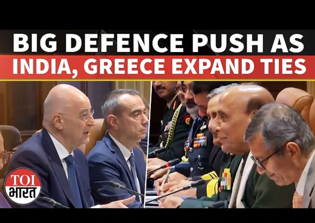 From Dialogue to Defence: India-Greece Strengthen Military Ties