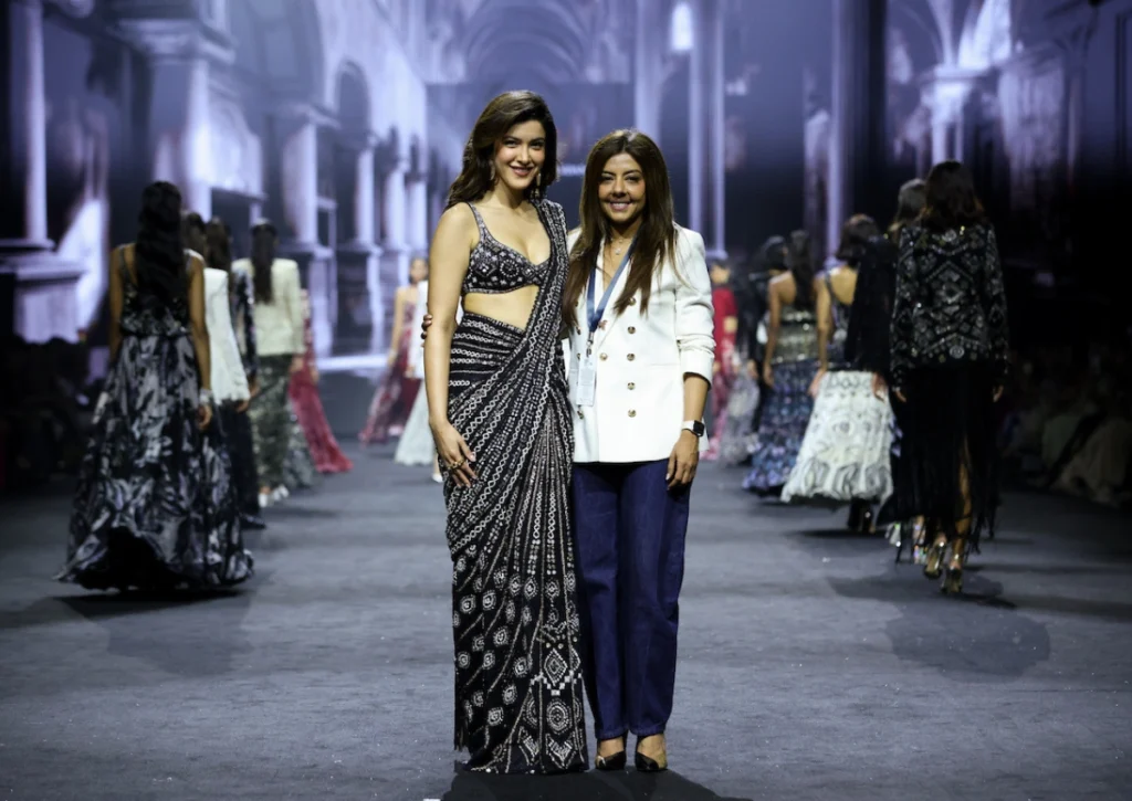BHUMIKA SHARMA AND RITIKA MIRCHANDANI PRESENTED THEIRDISTINCTIVE COLLECTIONS AT LAKMĒ FASHION WEEK x FDCI IN MUMBAI