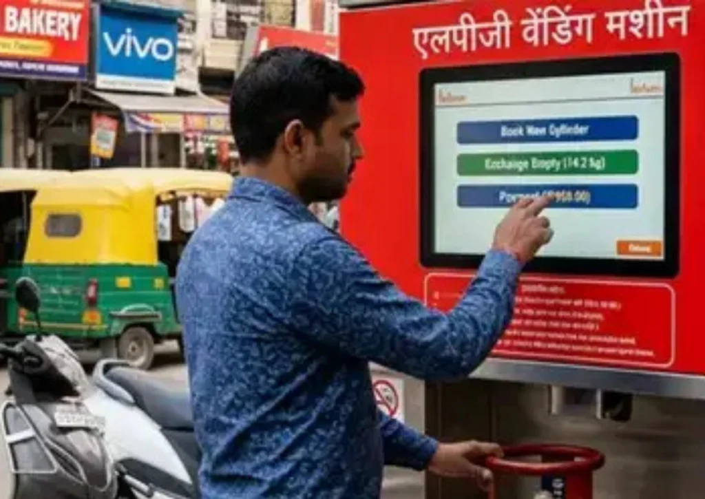 LPG VENDING MACHINE INTRODUCED IN INDIA 