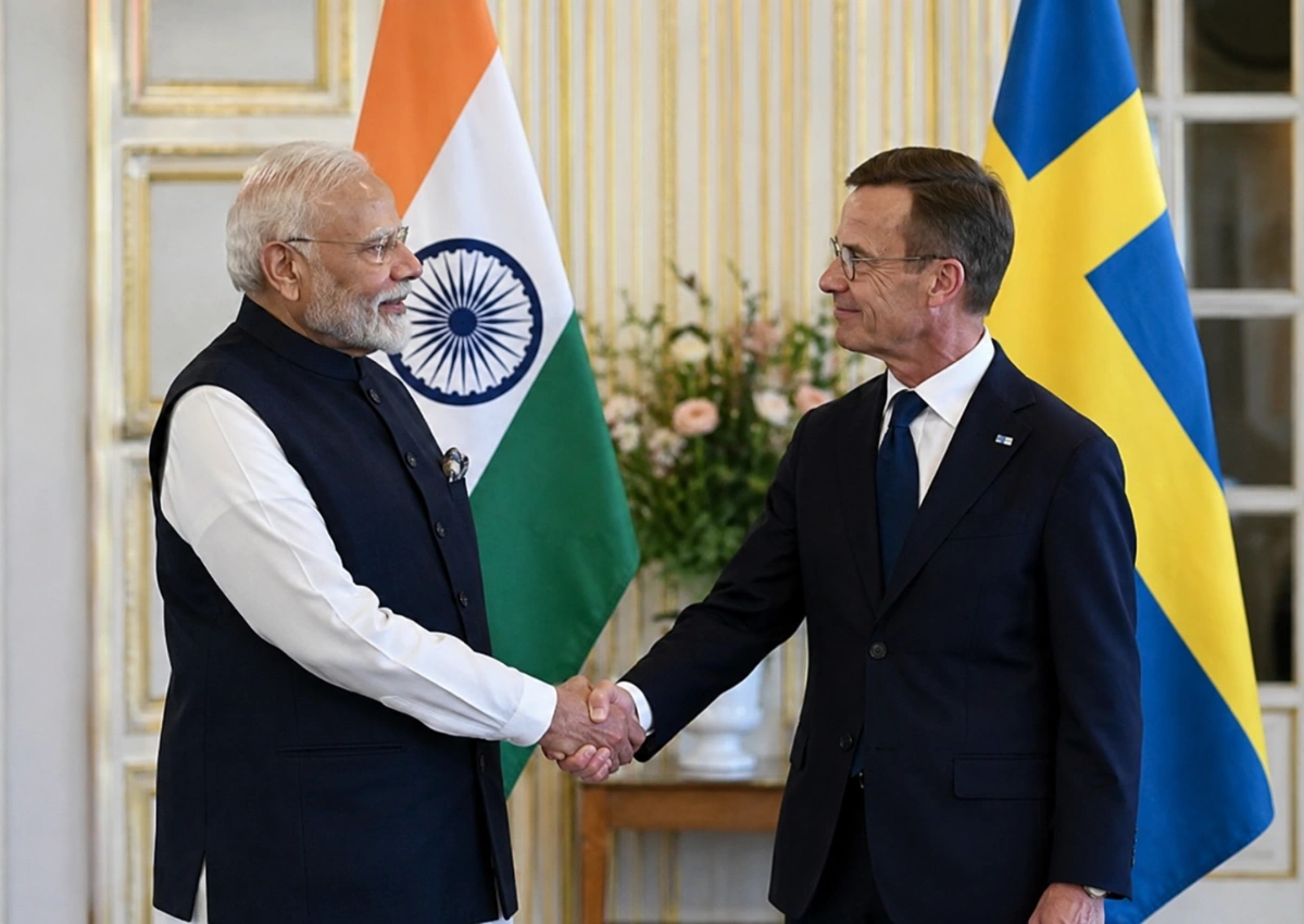 India, Sweden Deepen Cooperation in AI, Defence and Green Transition