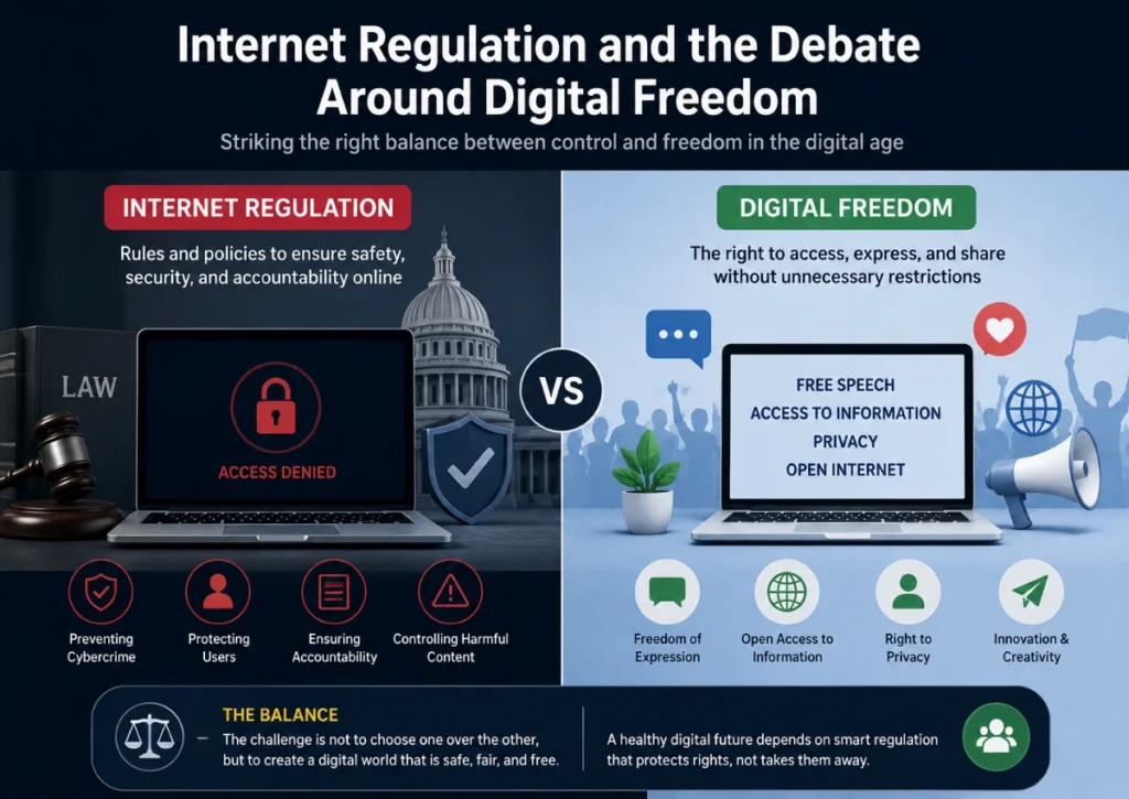 Internet Regulation and the Debate Around Digital Freedom