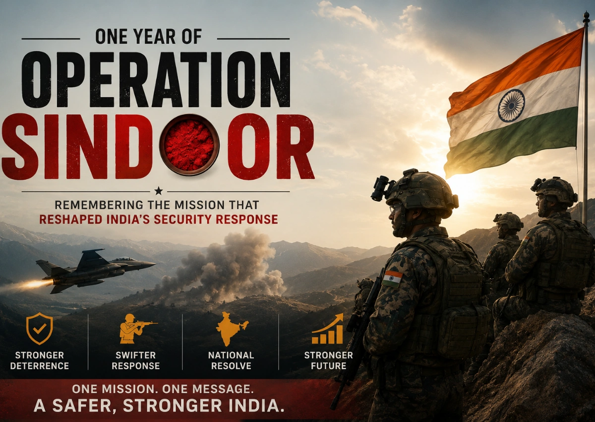 One Year of Operation Sindoor: Remembering the Mission That Reshaped India’s Security Response