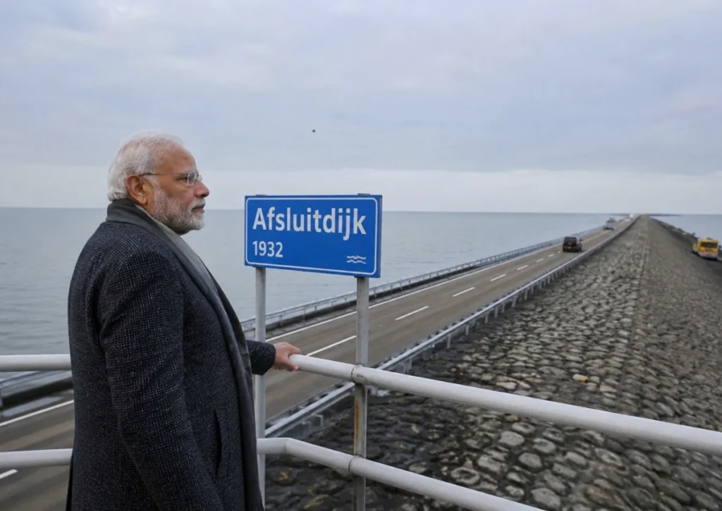 PM Modi Visits Netherlands’ Iconic Afsluitdijk Dam: Why the Structure Holds Global Importance