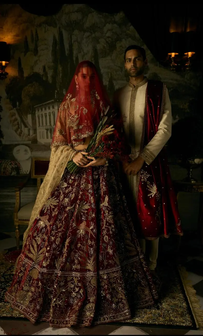 Matsya Vintage Bridal Collection lehenga ensemble