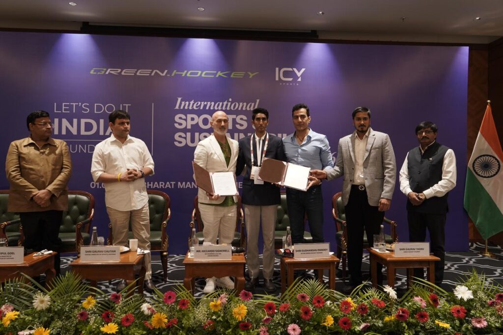 India-Switzerland Collaboration for Development of Green Hockey