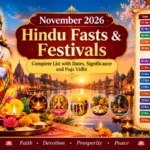 Hindu Festivals in November 2026: Dates for Diwali, Govardhan Puja, Bhai Dooj, Chhath Puja and Other Fasts