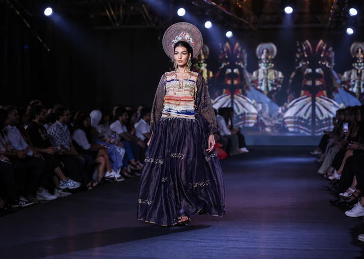 Pratima Pandey Presents ‘Katha’ at Lakmé Fashion Week, Turning Kathakali’s Visual Language Into Handcrafted Stories