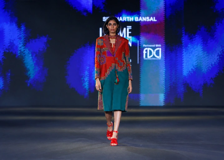 Siddhartha Bansal World From Above Joins Vesara Temple Geometry and Salt-Lake Textures at Lakmé Fashion Week