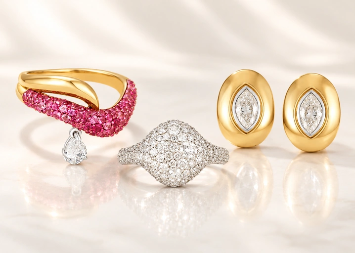Tamannaah Fine Jewelry festive picks: rings and huggies