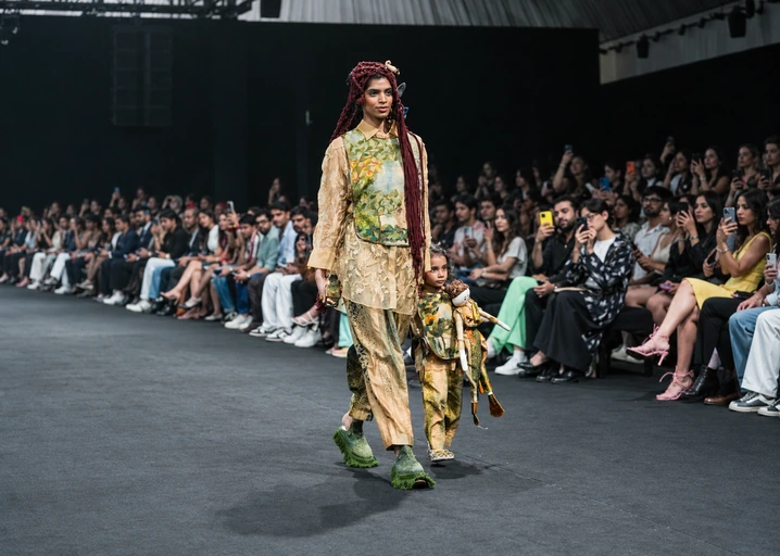 Ankur Verma’s TIL Compares Skin to Moss in ‘Still Becoming’ at Lakmé Fashion Week